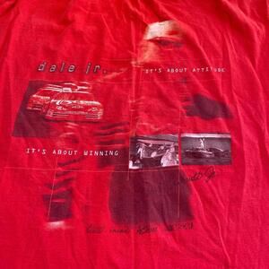 Y2K vintage 00's Dale Earnhardt Jr oversized graphic t shirt